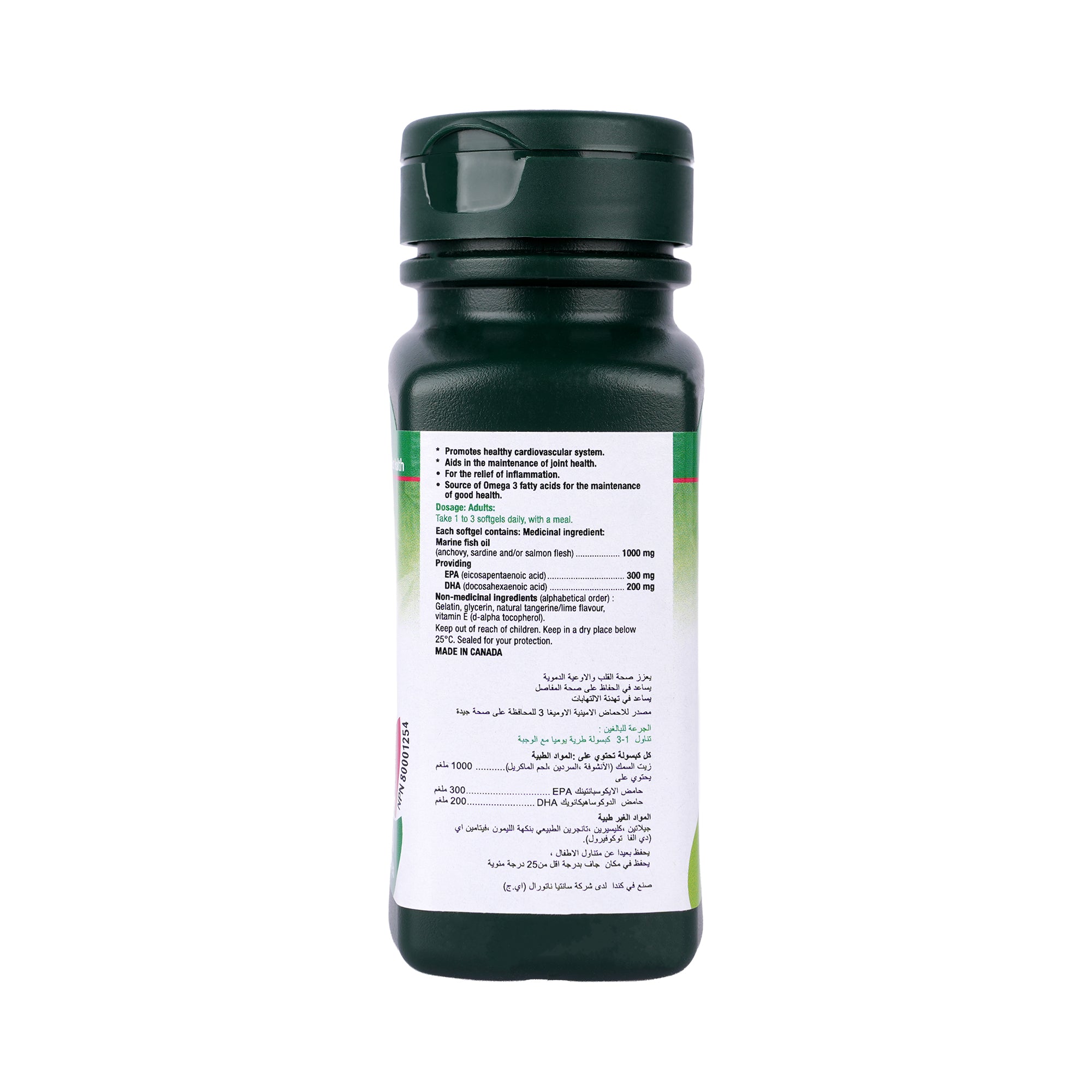Adrien Gagnon Omega 3 Enriched Formula 40 Softgels