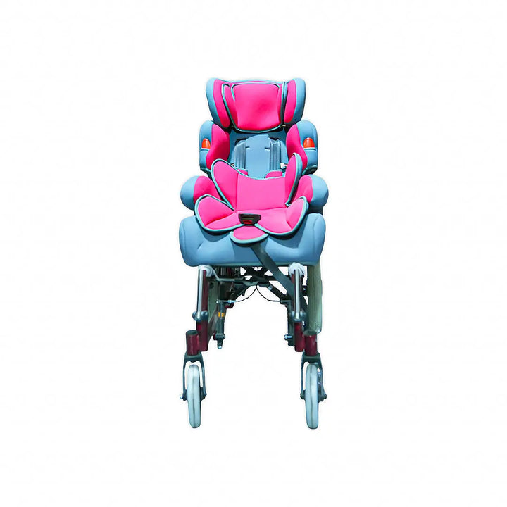 47334-Pharmazone Ultralight Pediatric Wheelchair FS258LBGPY +4