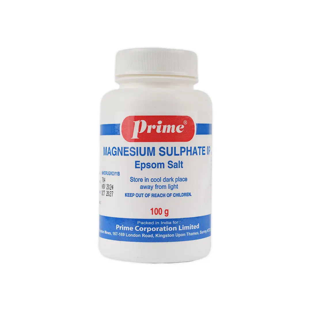 Prime Magnesium Sulphate Ip Epsom Salt 100Gm