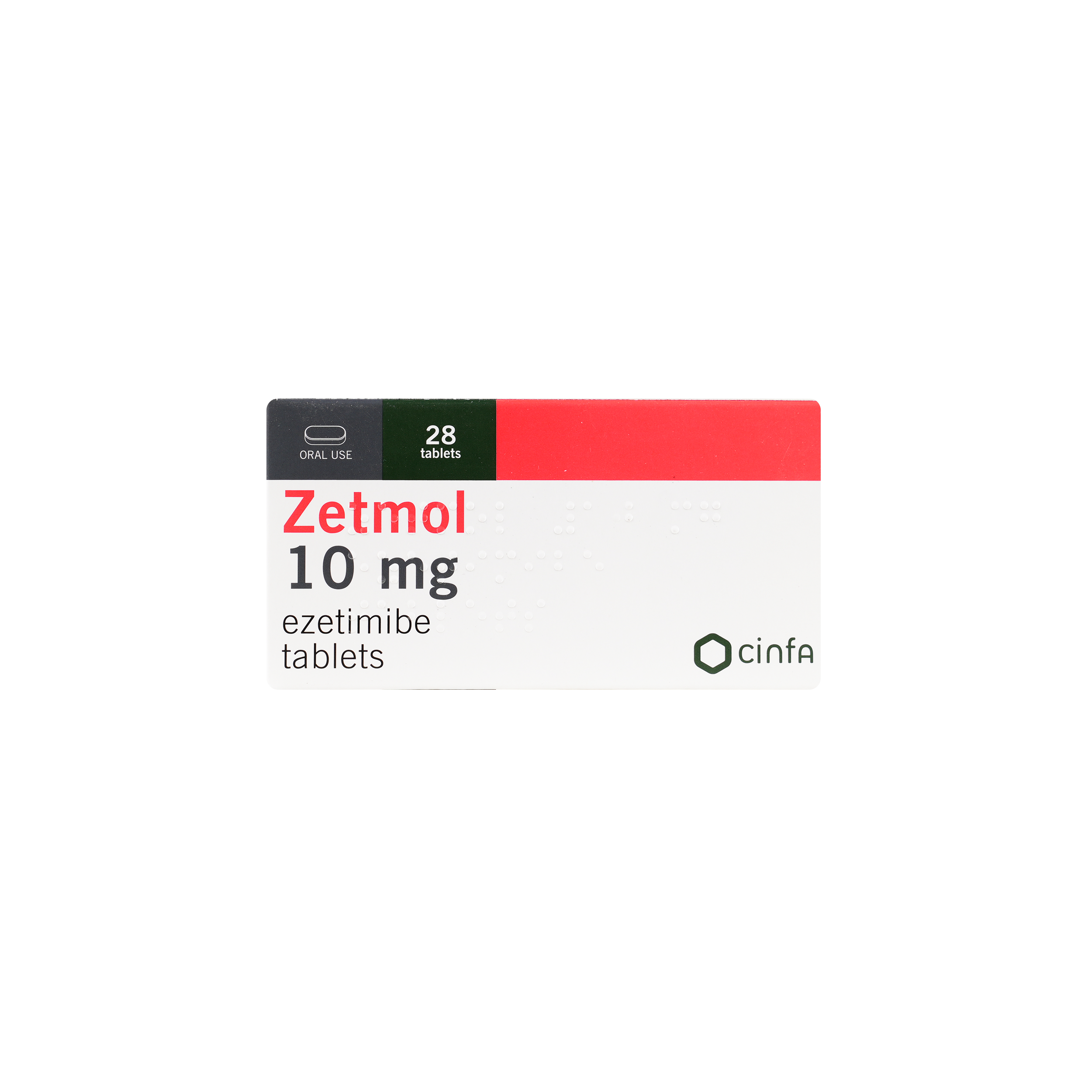 ZETMOL 10MG 28 TABLETS