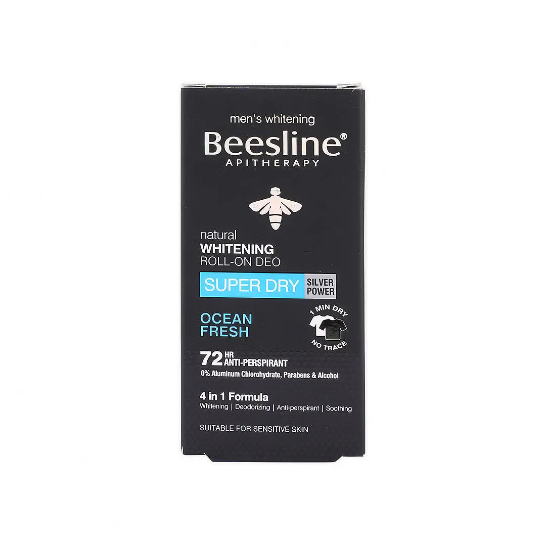 47369-Beesline Men Whitening Roll-On Deo 72H Ocean Fresh 50Ml +1