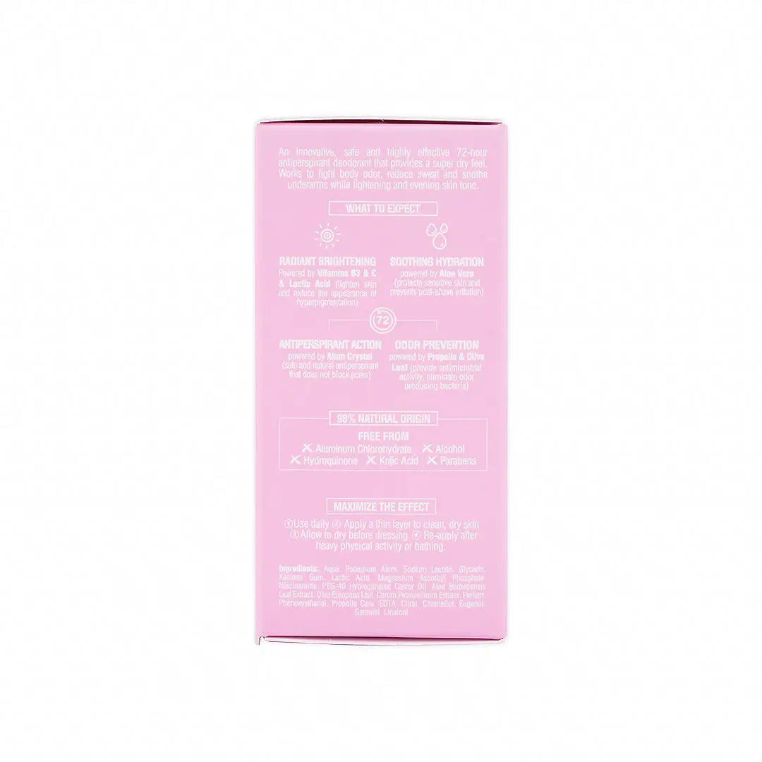 BEESLINE WHITENING ROLL-ON DEO 72H SUPER DRY JOURI ROSE 50ML