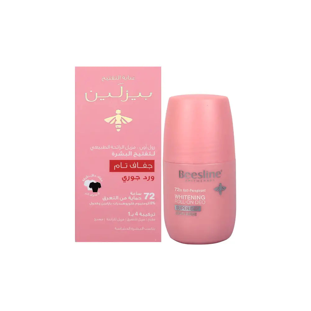 Beesline Whitening Roll-On Deo 72H Super Dry Jouri Rose 50Ml