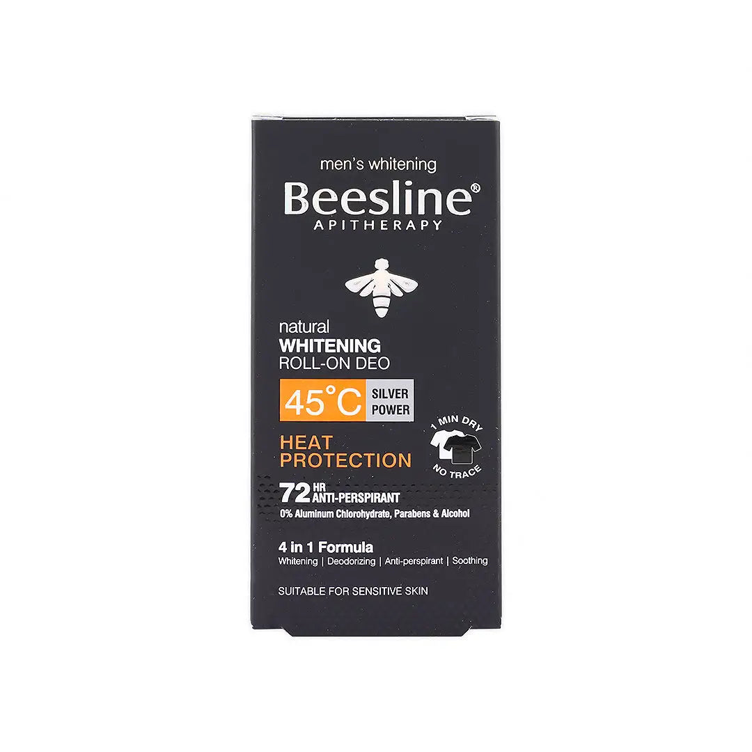 BEESLINE MEN WHITENING ROLL-ON DEO 72H HEAT PROTECTION 50ML