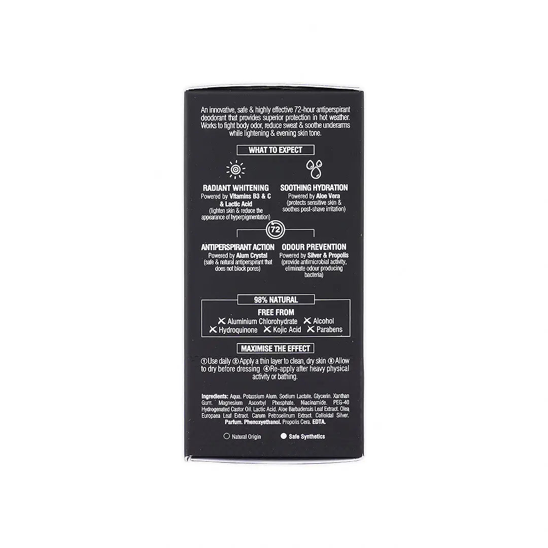 BEESLINE MEN WHITENING ROLL-ON DEO 72H HEAT PROTECTION 50ML