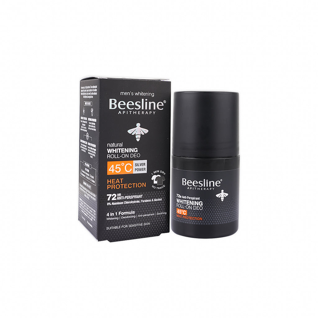 BEESLINE MEN WHITENING ROLL-ON DEO 72H HEAT PROTECTION 50ML