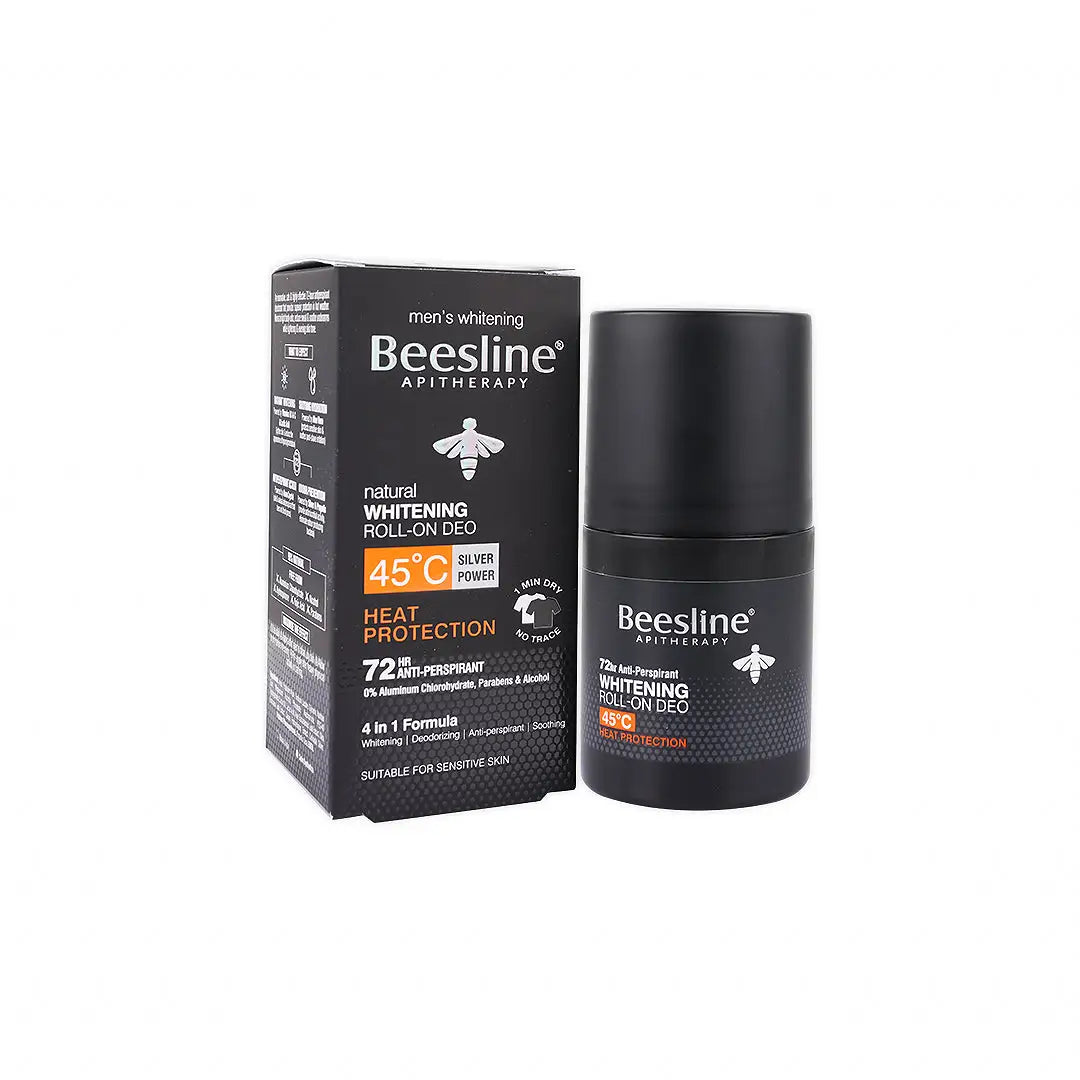 BEESLINE MEN WHITENING ROLL-ON DEO 72H HEAT PROTECTION 50ML