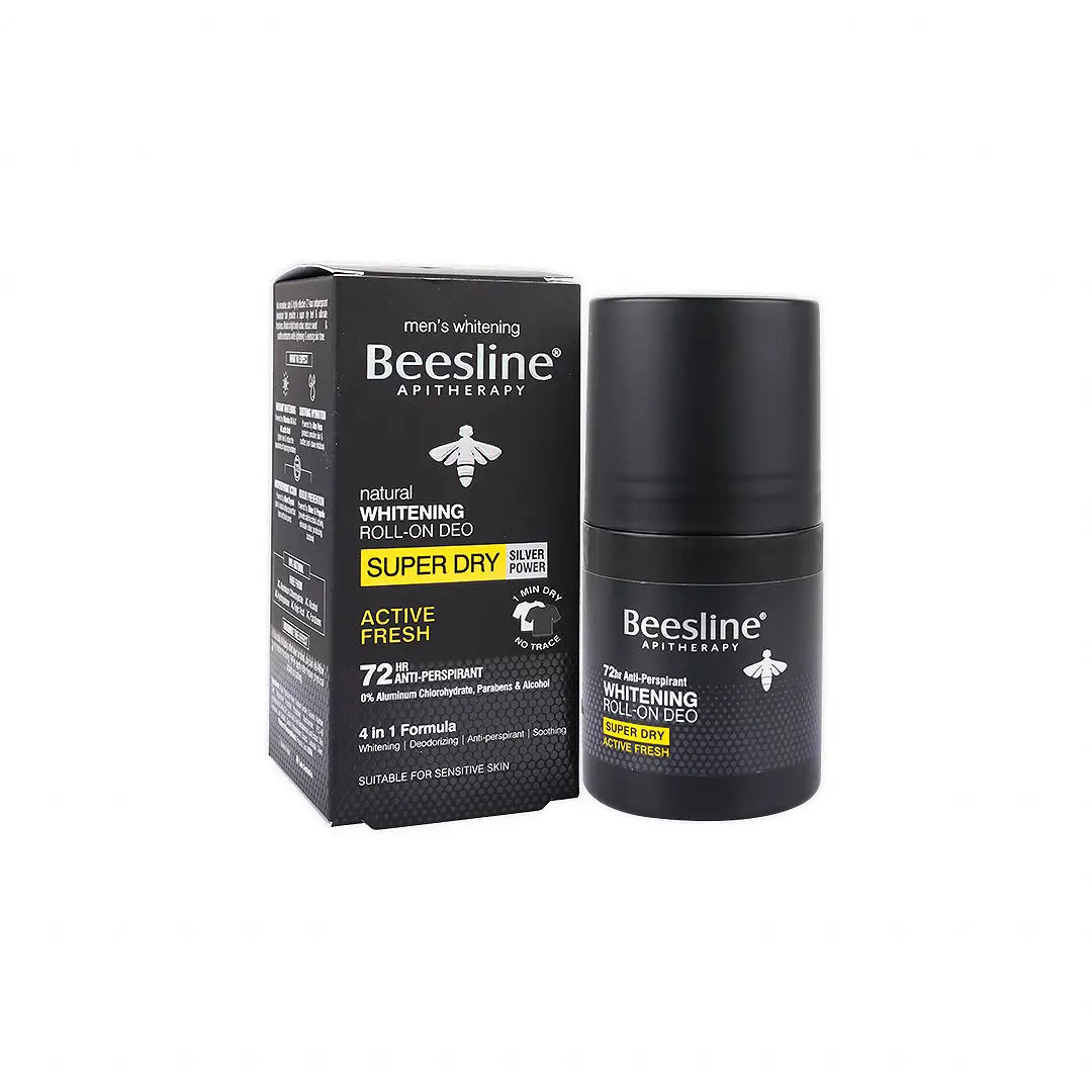 47372-Beesline Men Whitening Roll-On Deo 72H Active Fresh 50Ml