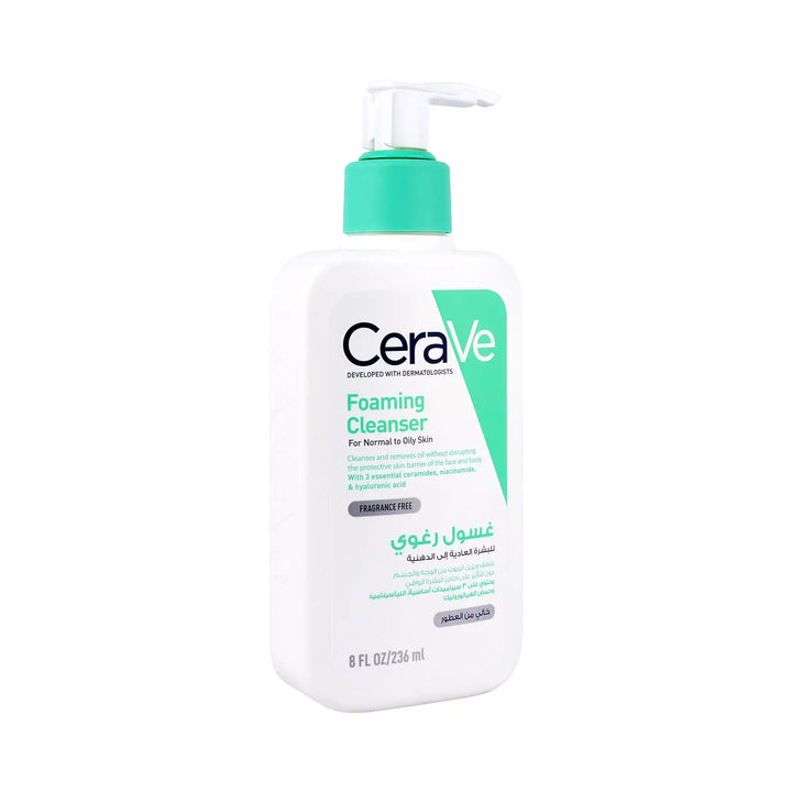 47378-Cerave Foaming Cleanser Gel Moussant 236ml +1