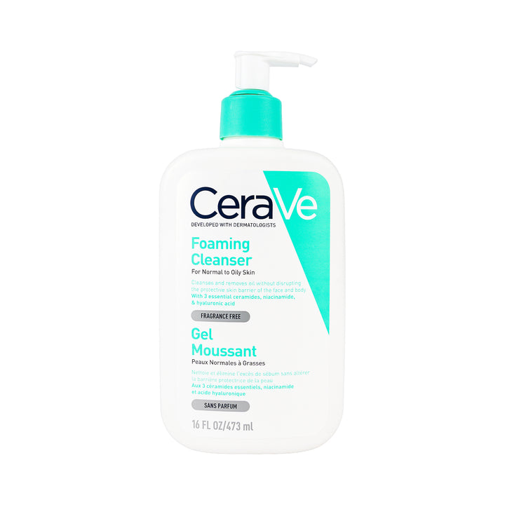 47387-Cerave Foaming Cleanser Gel Moussant 473ml