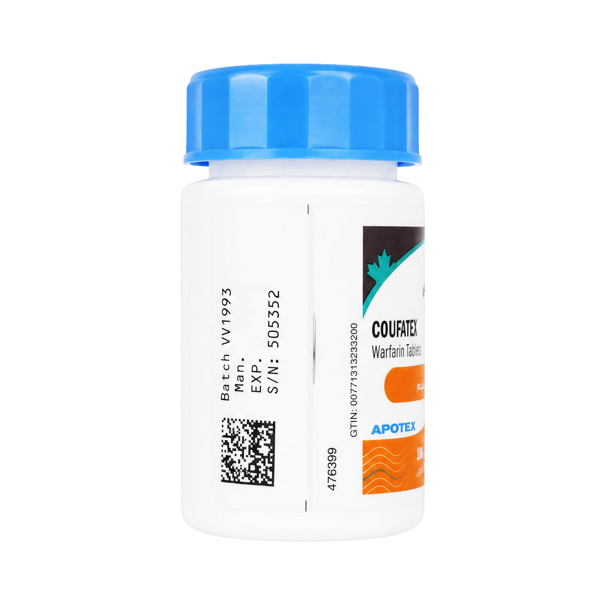 47388-Coufatex 5mg 100  Tablets +1