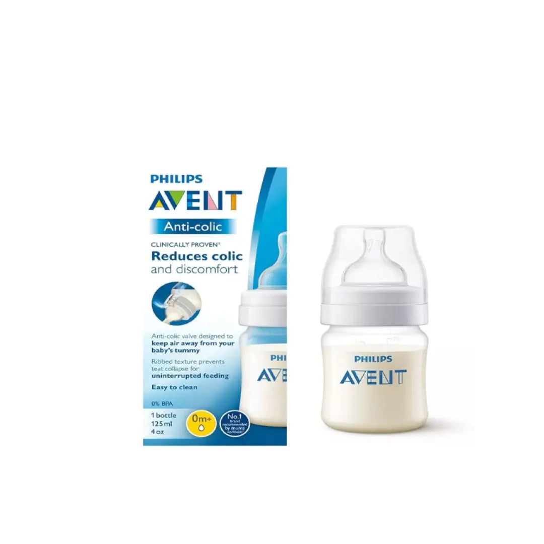 Avent Anti-Colic Baby Bottle 0m+ 125ml-F810/61(PA572)