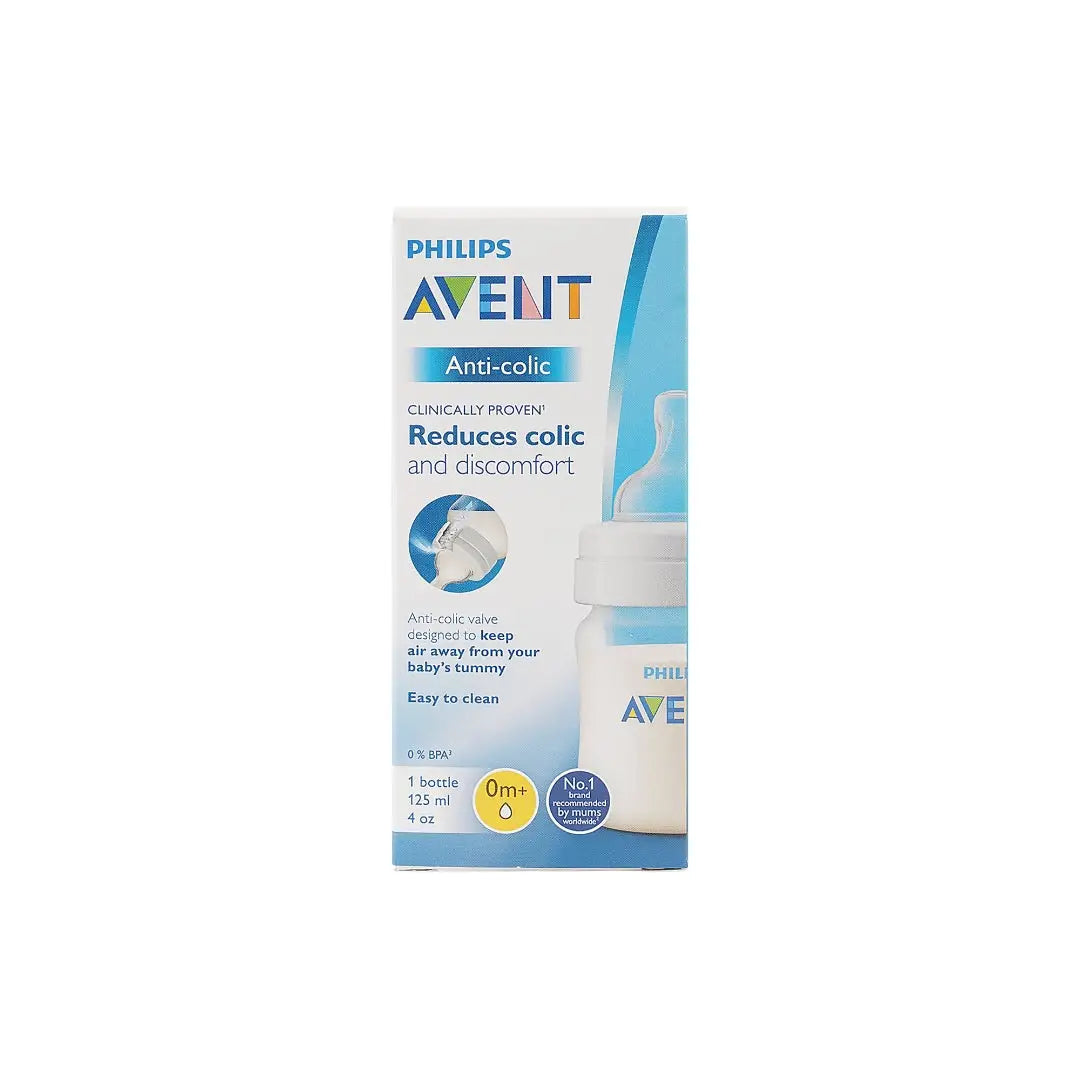 Avent Anti-Colic Baby Bottle 0m+ 125ml-F810/61(PA572)