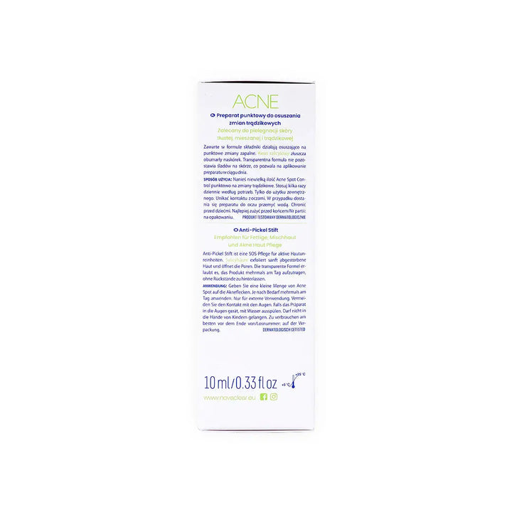 47420-Novaclear Acne Spot Control Cream 10Ml +5