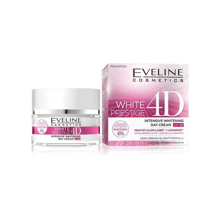 47423-Eveline White Prestige 4D SPF25 Day Cream 50Ml