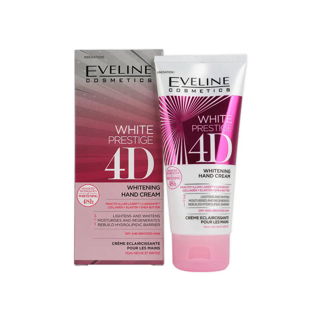 Eveline White Prestige 4D Whitening Hand Cream 100Ml