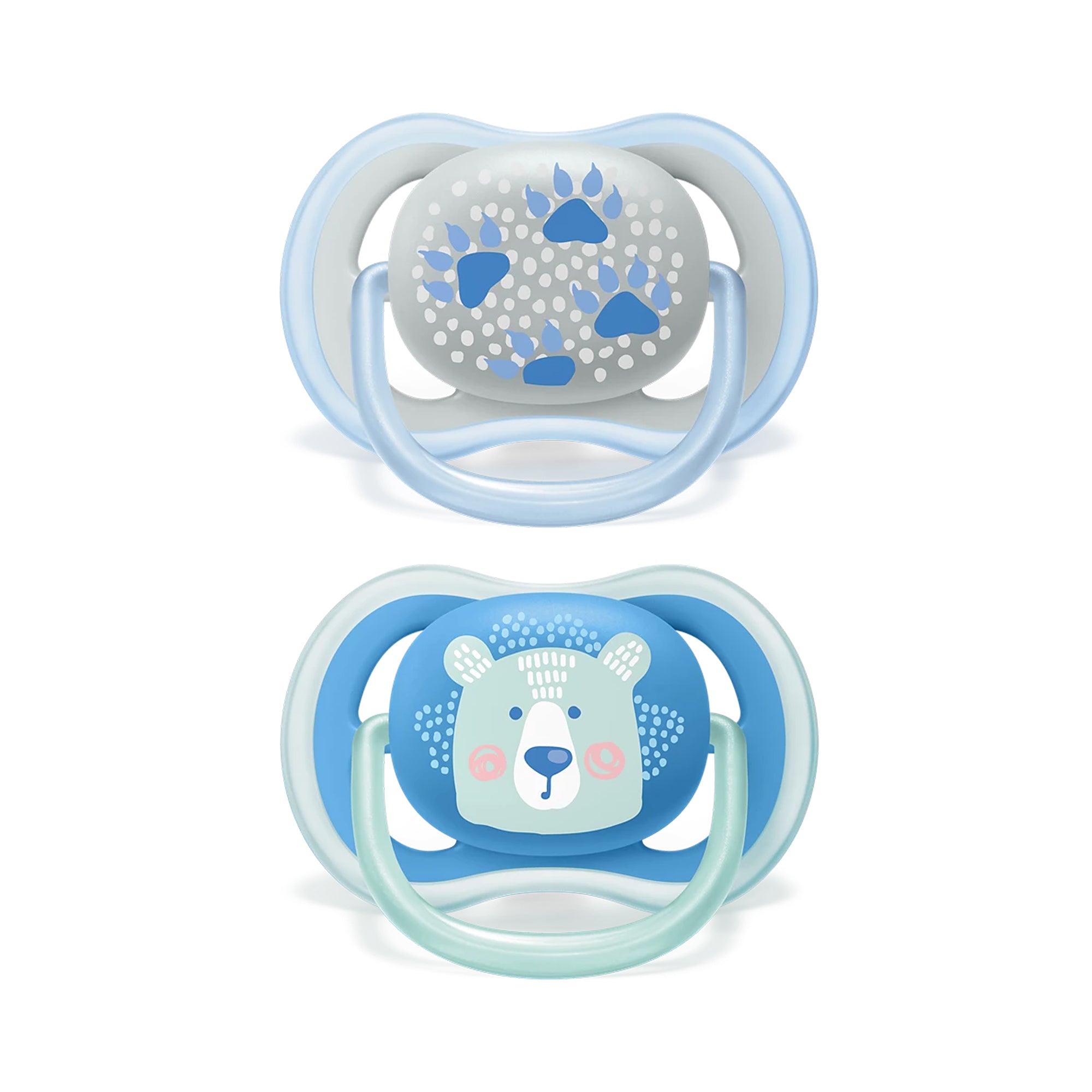 47430-Avent Ultra Air Soother 6-18m mix Deco X2 - SCF085/06 +3