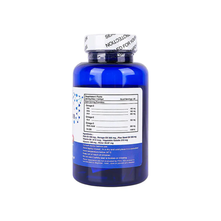 47443-Ultra Omega 3,6,9 1000Mg 60 Softgel +2