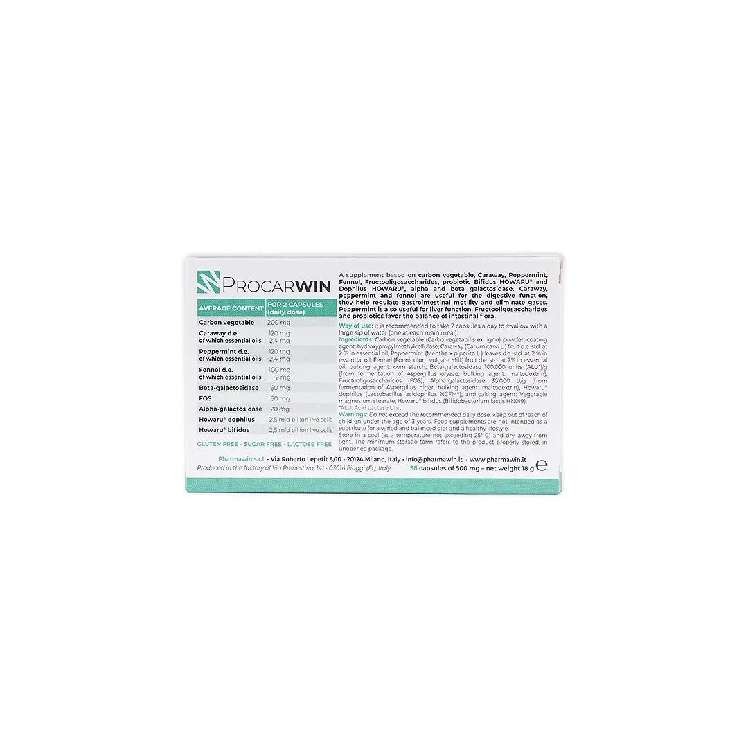 47448-Procarwin 500Mg 36 Capsules +2