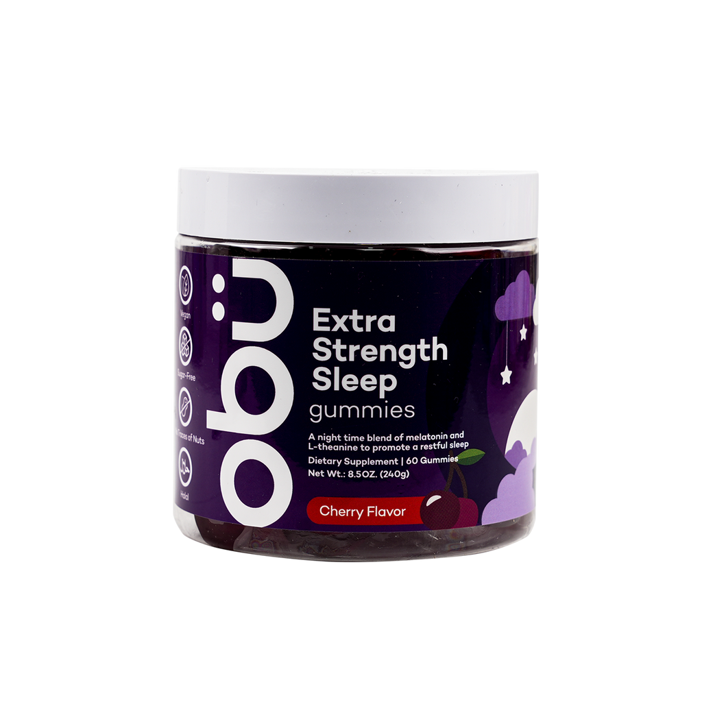 OBU EXTRA STRENGTH SLEEP CHERRY FLAVOR 60 GUMMIES