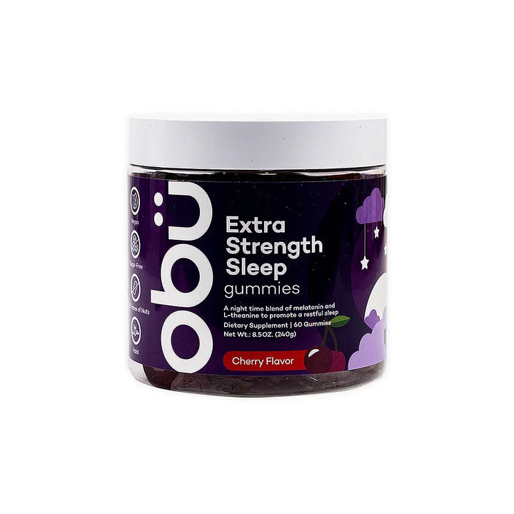 47457-OBU Extra Strength Sleep Cherry Flavor 60 Gummies