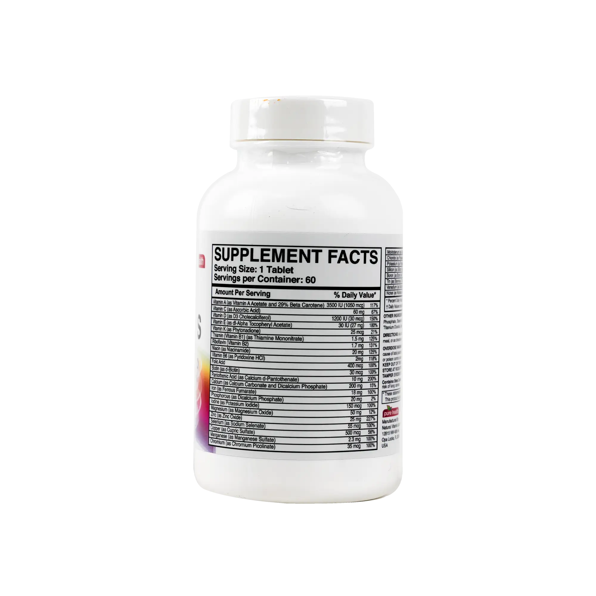 Pure Health Pure One Daily A-Z Plus 60 Tab