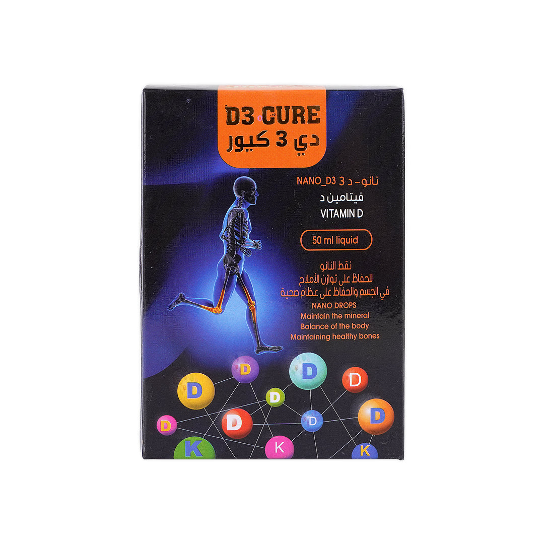 CURE D3 SUPPLEMENT LIQUID 50ML