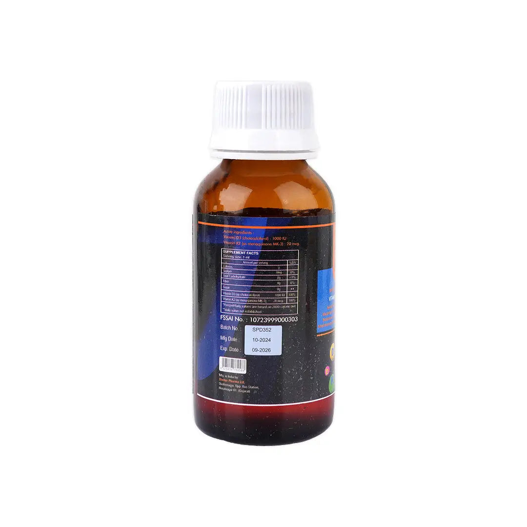 CURE D3 SUPPLEMENT LIQUID 50ML