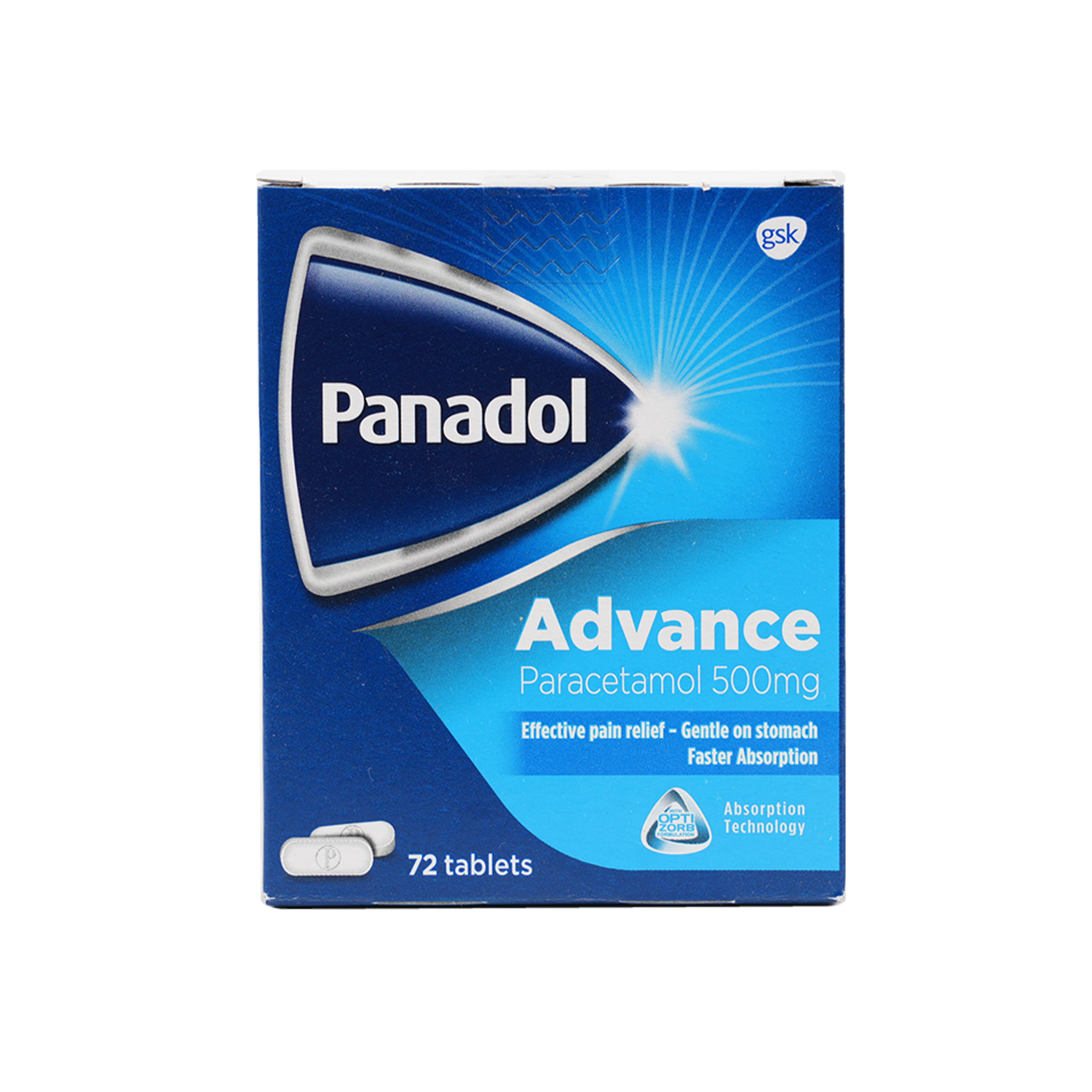 PANADOL ADVANCE 72 TAB