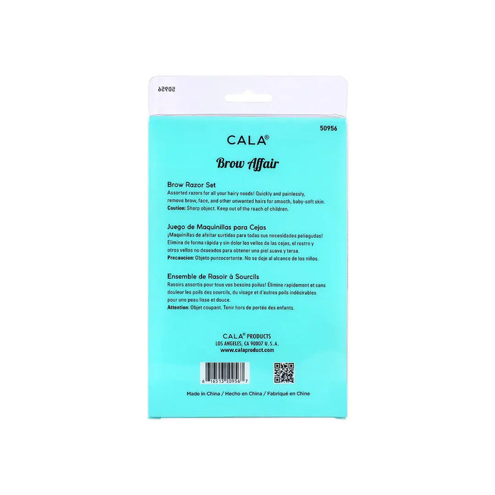 47483-Cala Face Brow Razor 6Pcs Set +3