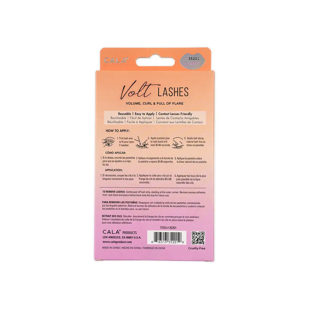 47488-Cala Eye Lashes Volt Premium 5 Pairs Flirty +1