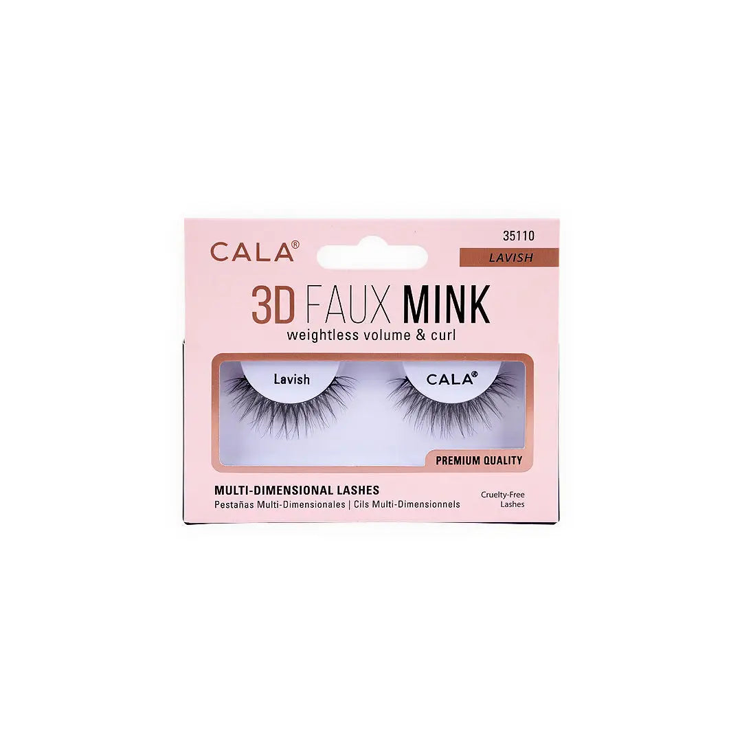 Cala Eye Lashes 3D Faux Mink Lavish