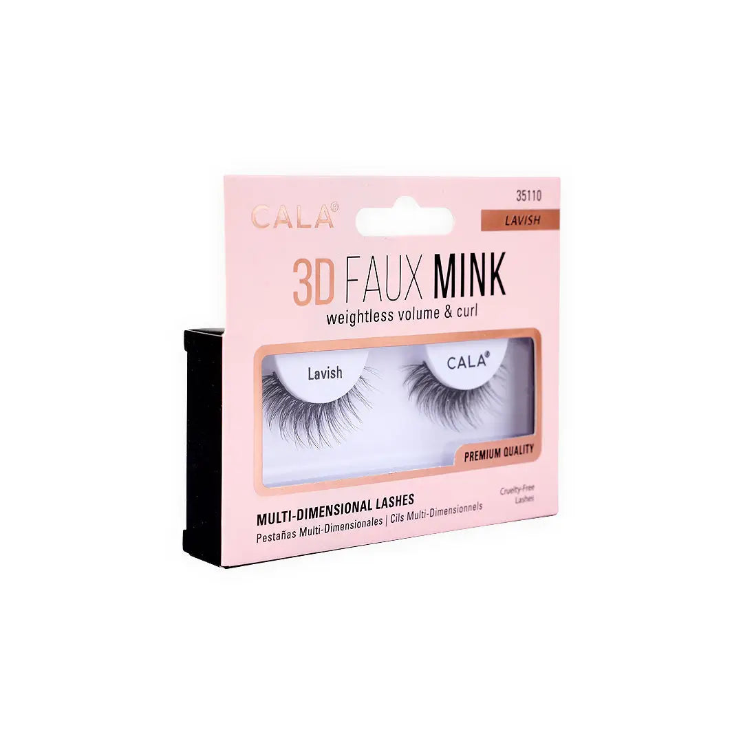 Cala Eye Lashes 3D Faux Mink Lavish