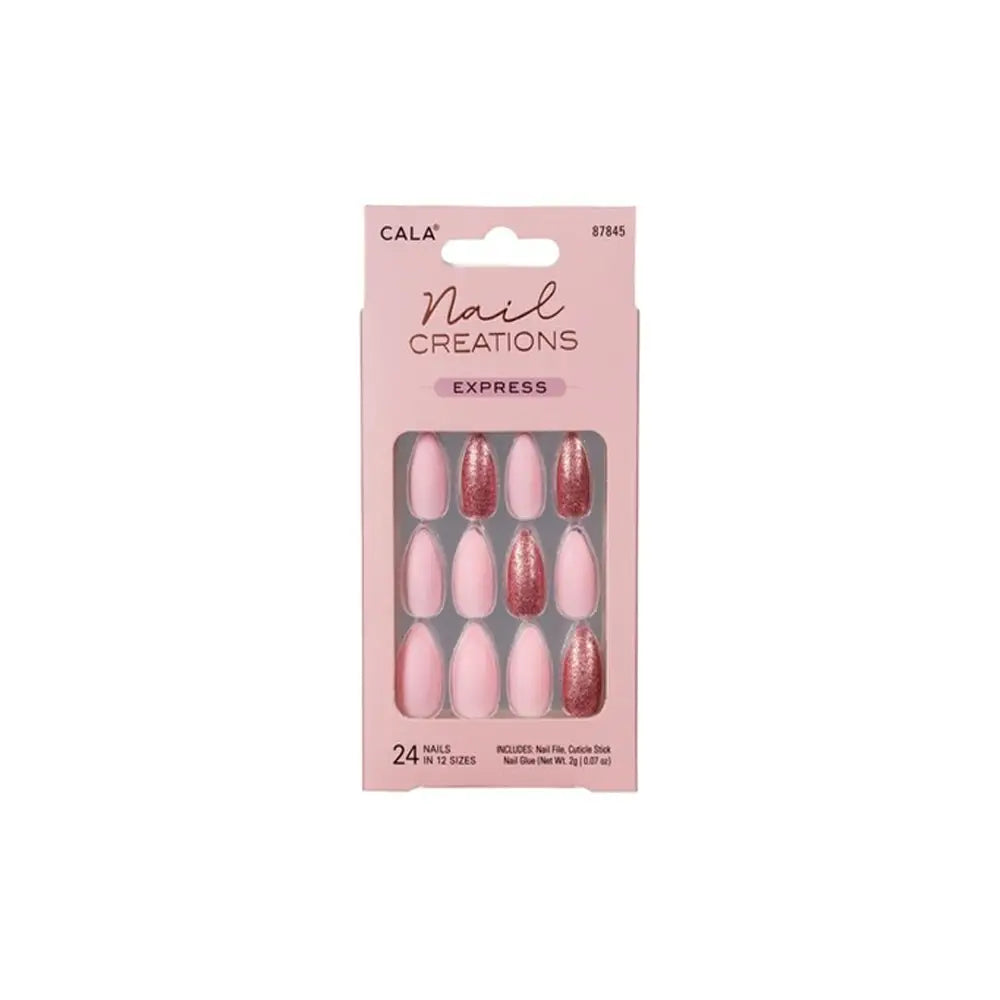 Cala Nail Creations Express Matte Nude 24 Nails-87845