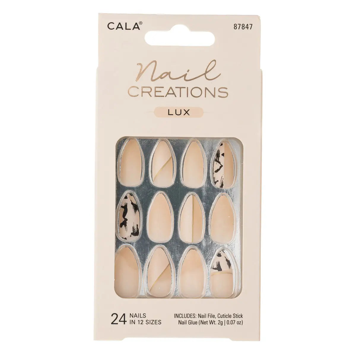 Cala Nail Creations Lux Abstract 24 Nails-87847