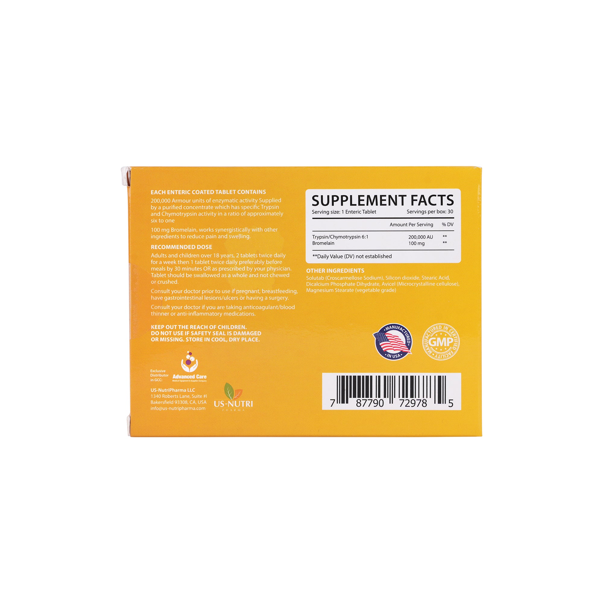47500-Chymomax Forte 30 Tablets +1