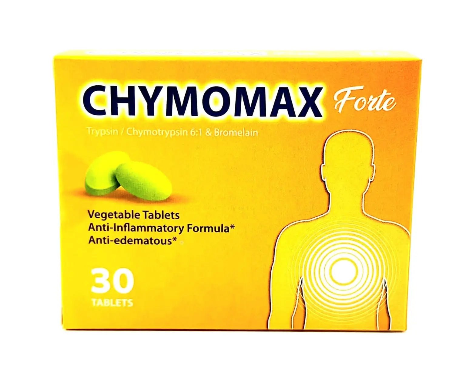 CHYMOMAX FORTE 30 TABLETS