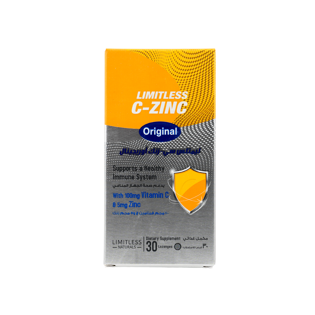 LIMITLESS C-ZINC 30 LOZENGES