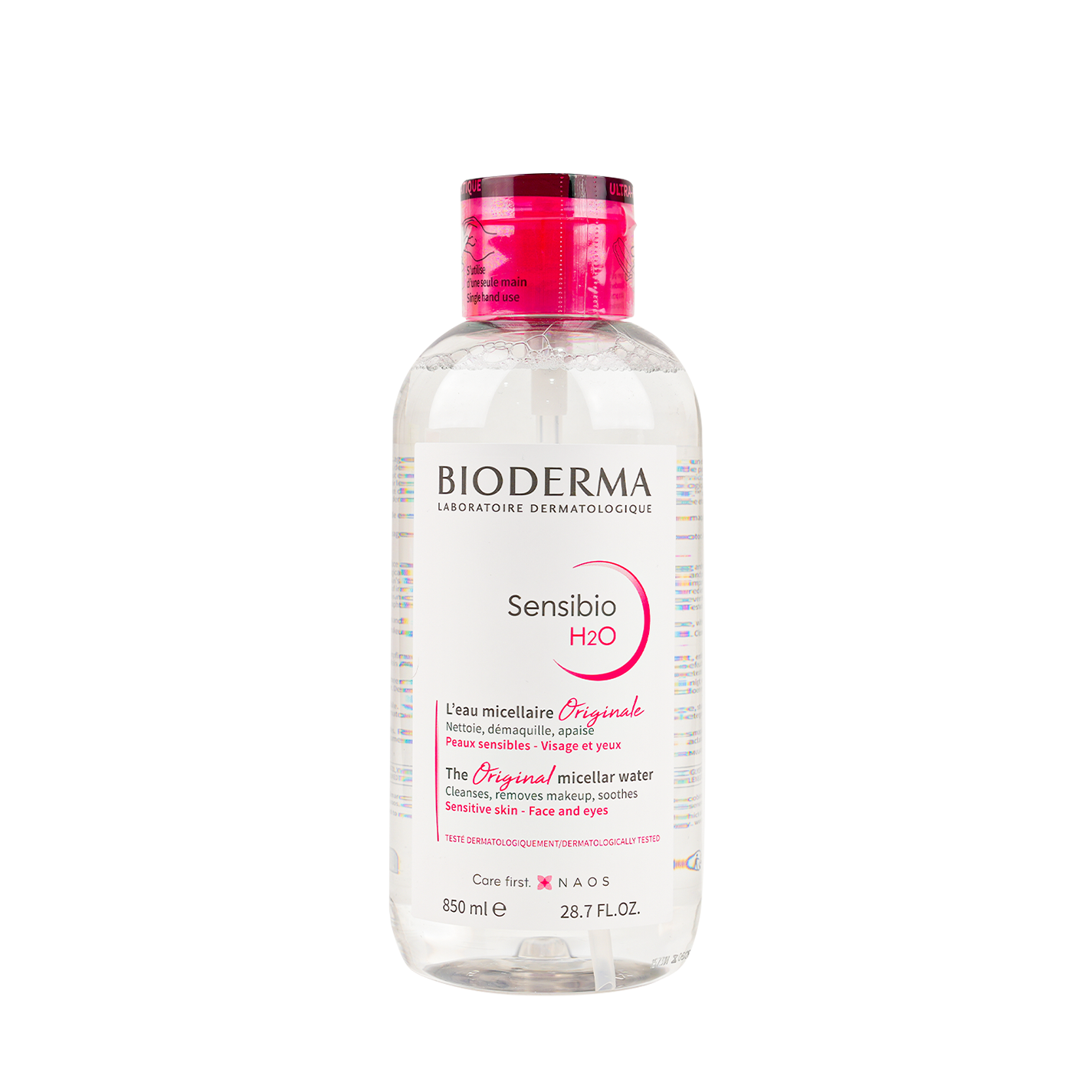 BIODERMA SENSIBIO H2O PUMP 850ML