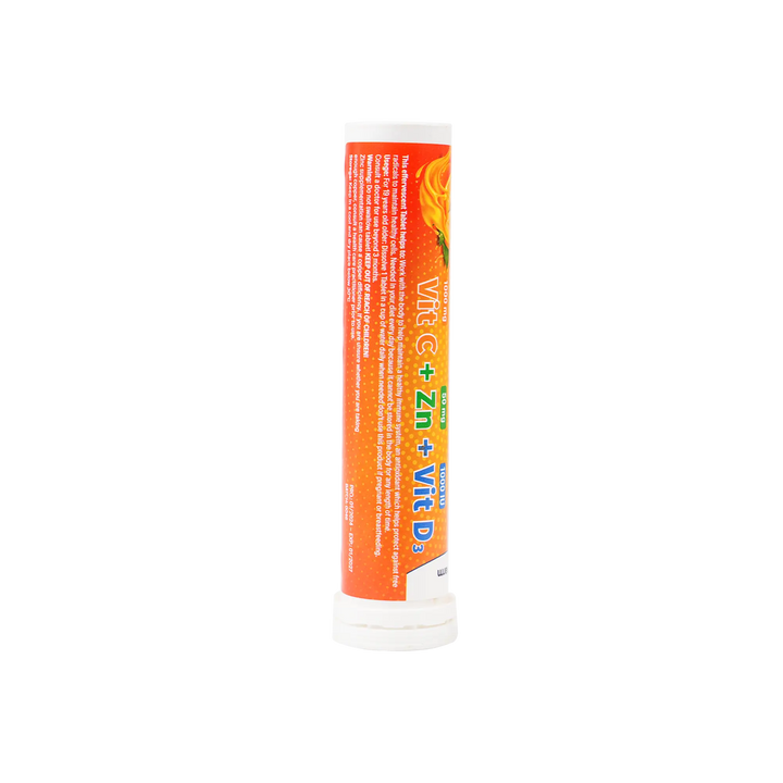 47520-Vita Plus Vit C+Zn+Vit D3 20 Effervescent +1