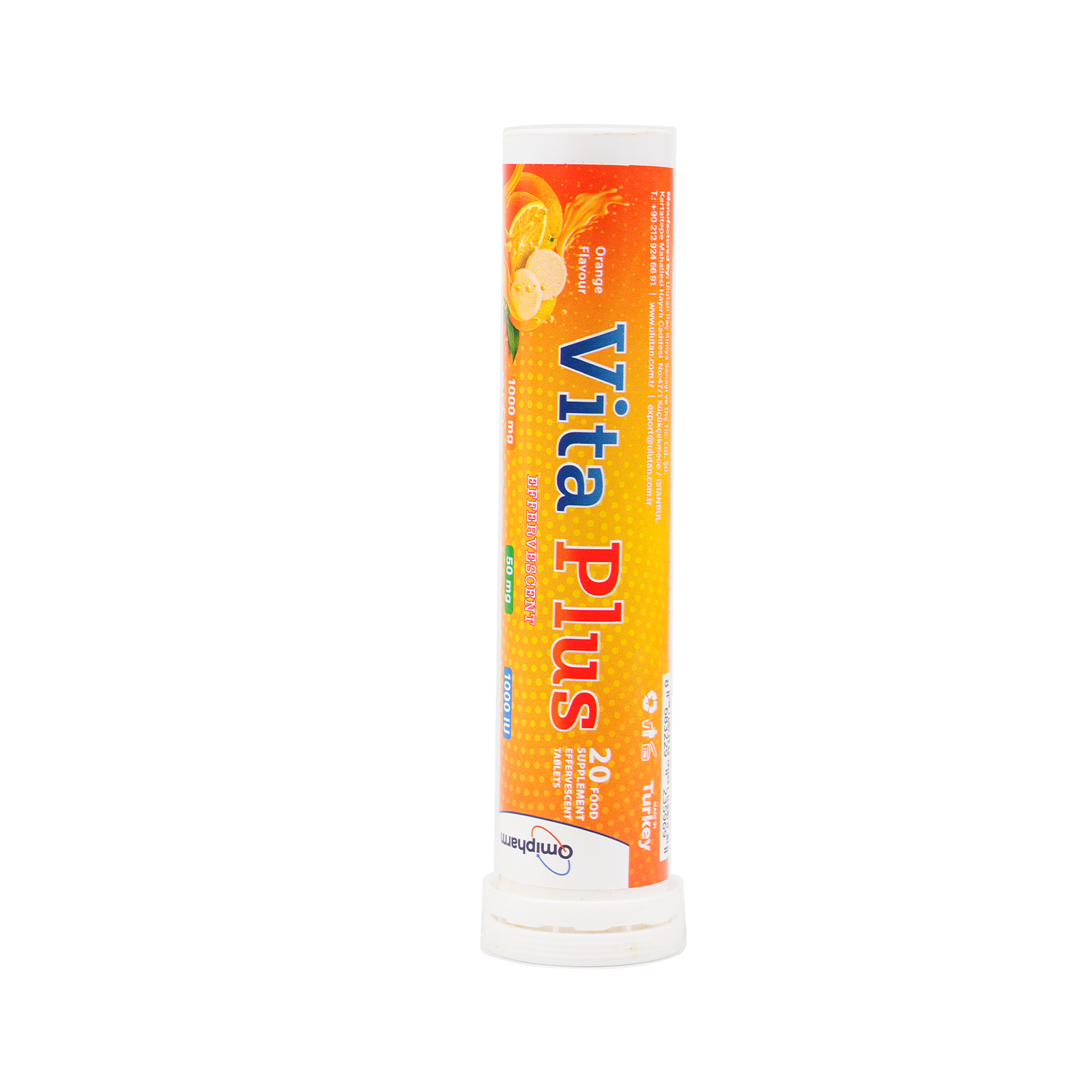 VITA PLUS VIT C+ZN+VIT D3 20 EFFERVESCENT