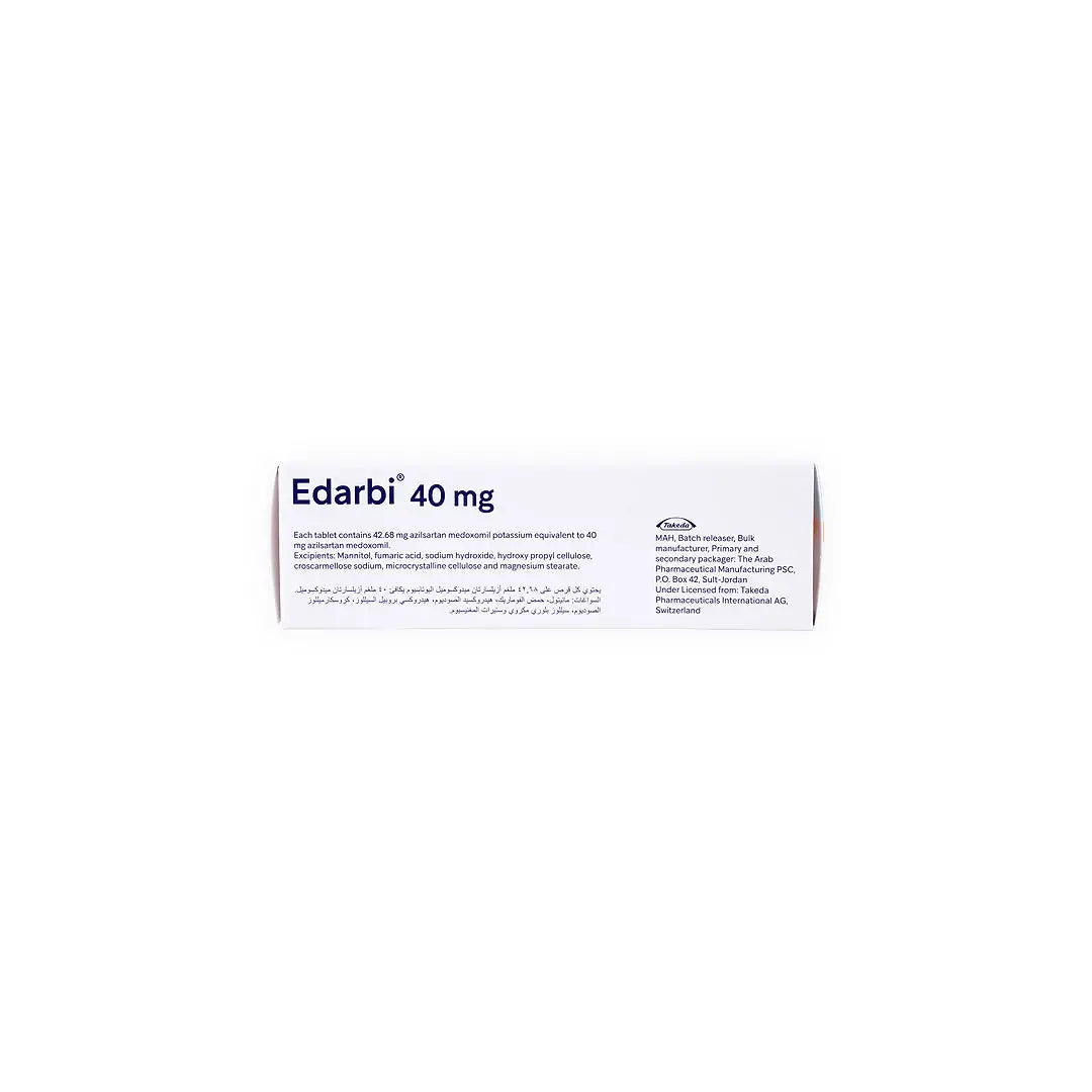 Edarbi 40Mg 28 Tablets