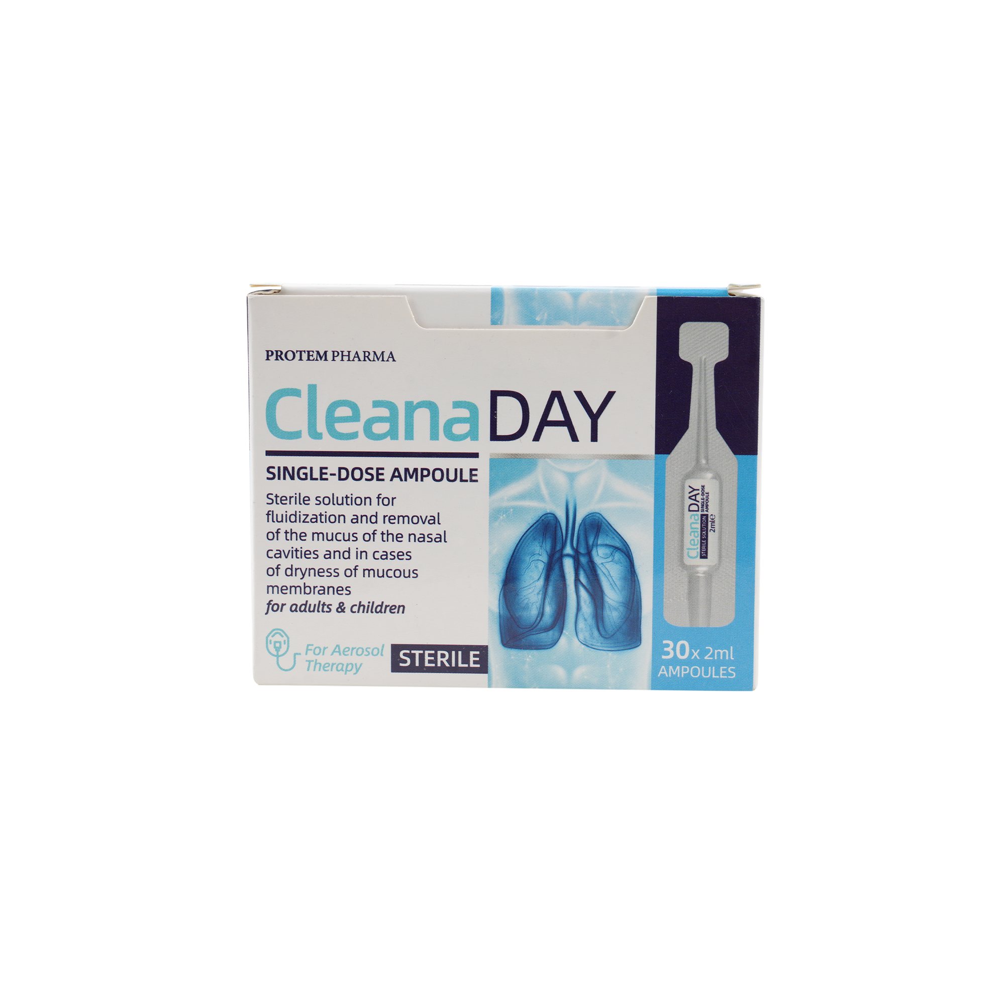 PROTEM PHARMA CLEANA DAY SOLUTION 2ML X 30AMPOULE