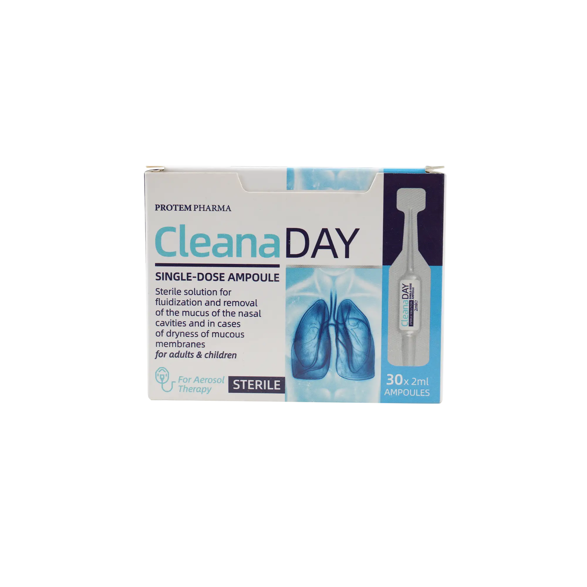 PROTEM PHARMA CLEANA DAY SOLUTION 2ML X 30AMPOULE