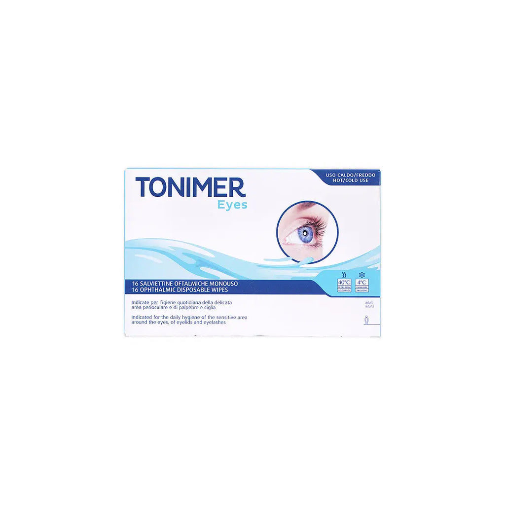 Tonimer Eye Ophthalmic 16 Wipes