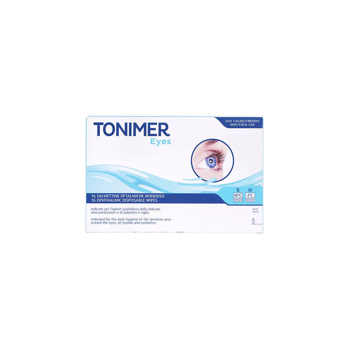 47536-Tonimer Eye Ophthalmic 16 Wipes
