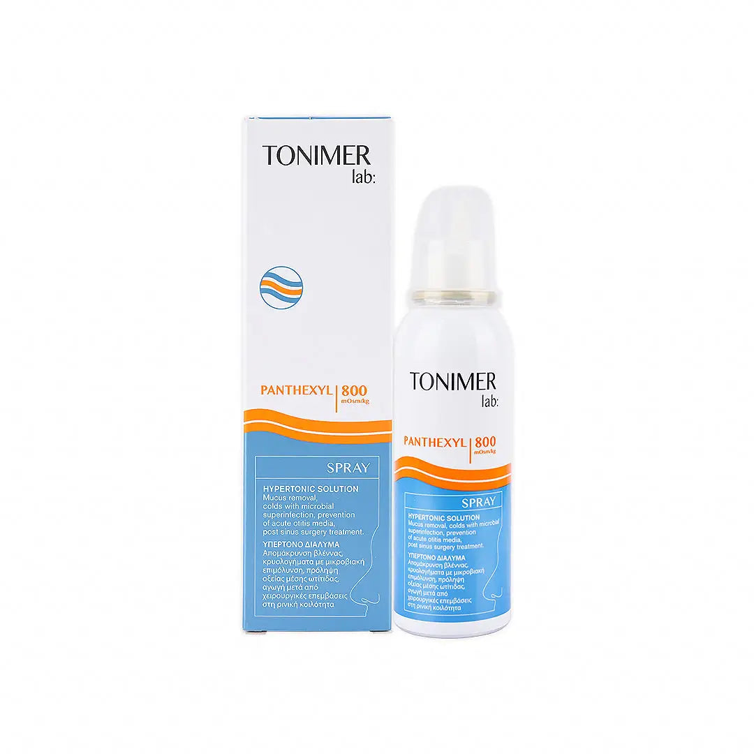 TONIMER PANTHEXYL 800 MOSM/KG HYPERTONIC SPRAY100ML