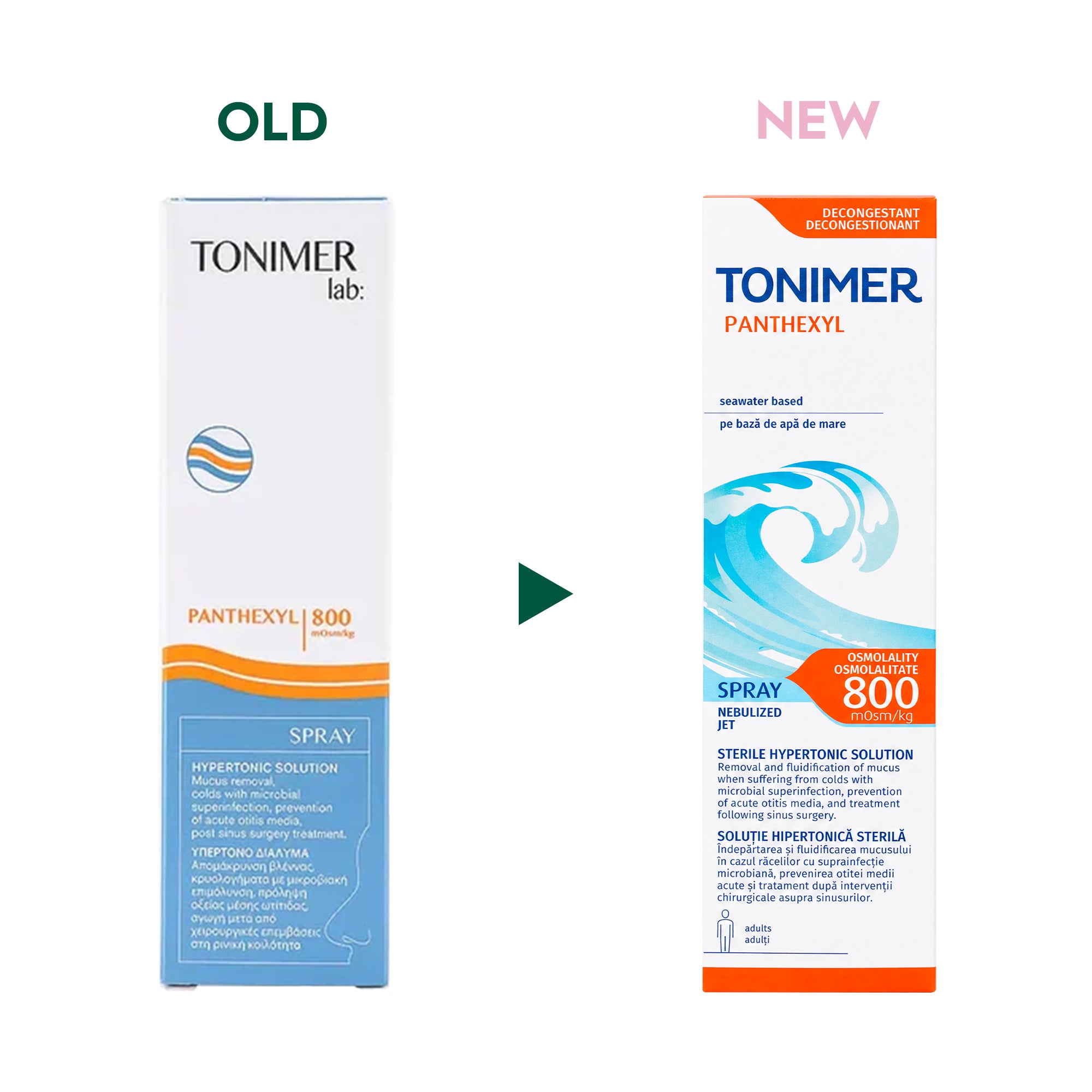 47537-Tonimer Panthexyl 800 Mosm/Kg Hypertonic Spray 100ml