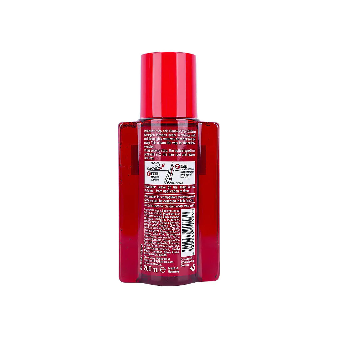 ALPECIN DOUBLE EFFECT CAFFEINE SHAMPOO 200ML