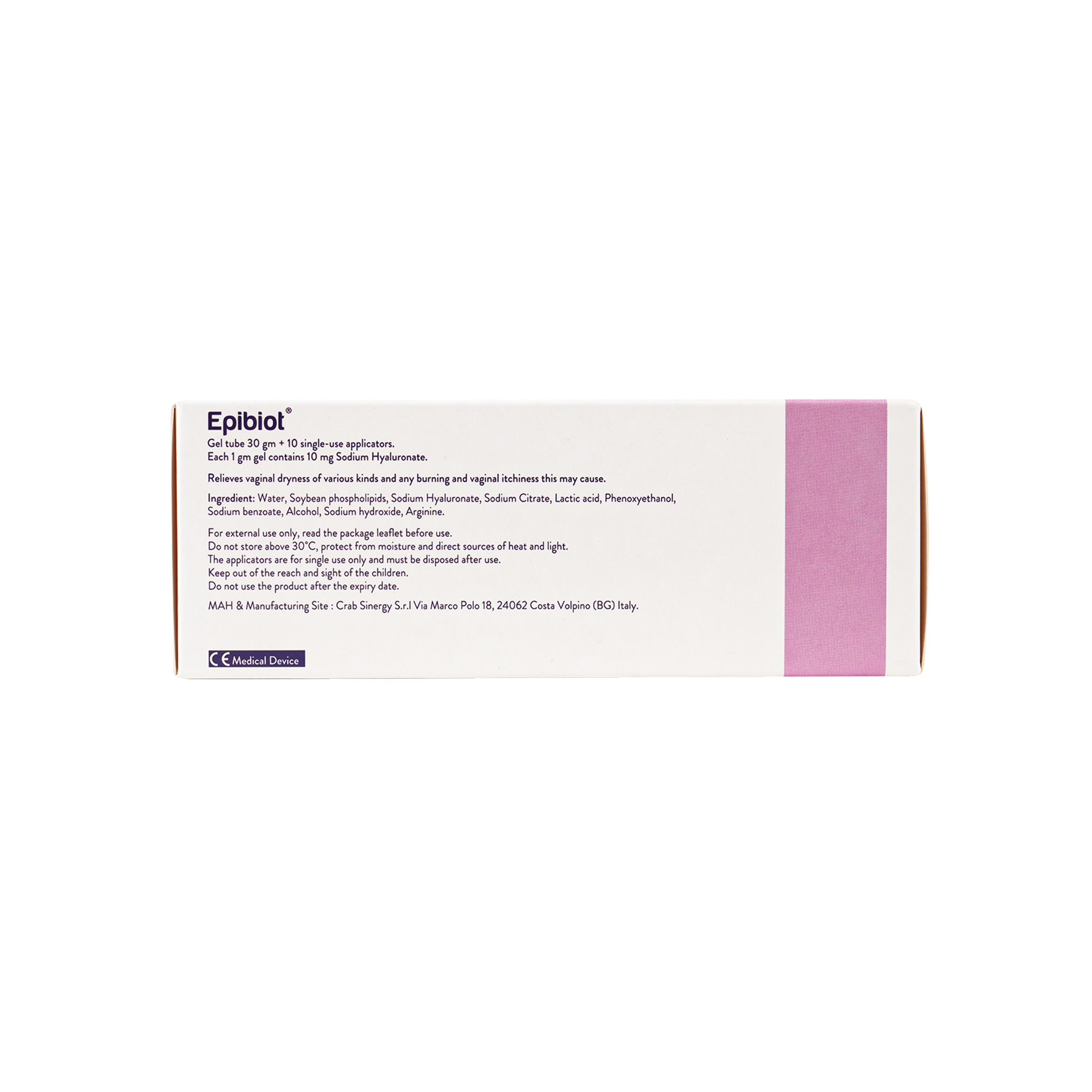 EPIBIOT MOISTURIZING VAGINAL GEL 30G